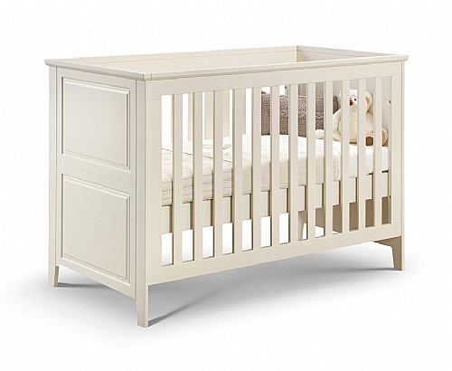 Cameo Stone White Cot Bed